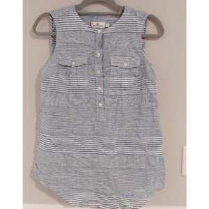 Vineyard vines 100 percent linen stripped top